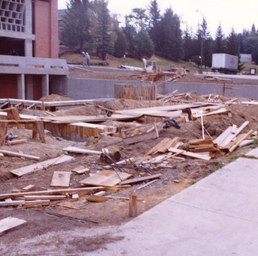 University Classroom Center, University of Idaho. Construction. [128-6]