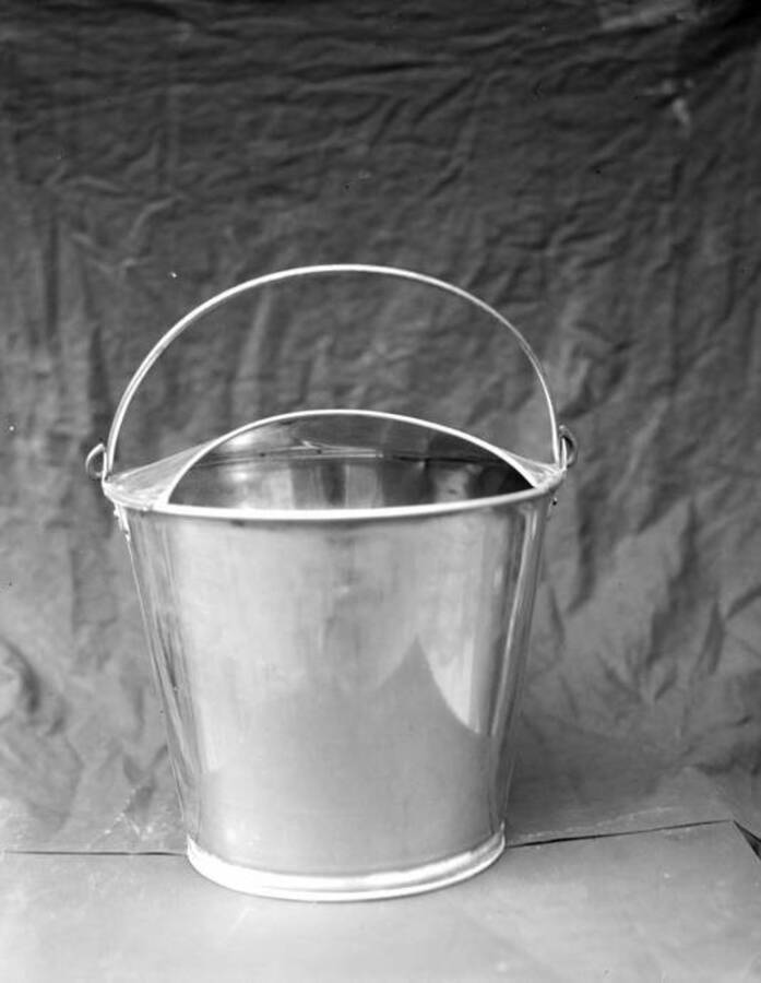 Milking pail. University of Idaho. [205-43]