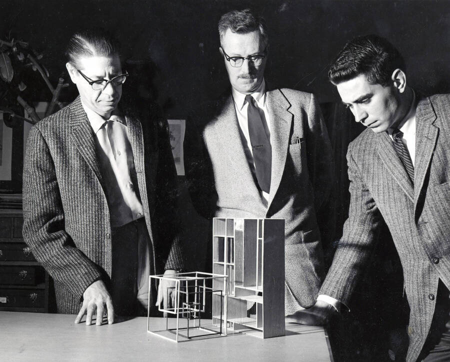 Art and Architecture. University of Idaho. Charles Bartell, Alf Dunn, and Paul Blanton. [241-15]