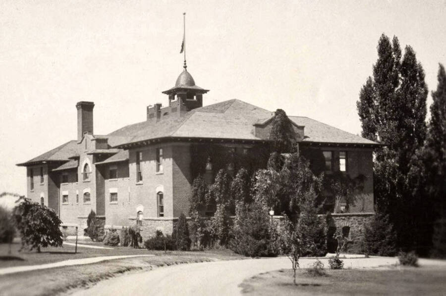 1923 photograph of Gymnasium. [PG1_54-01]