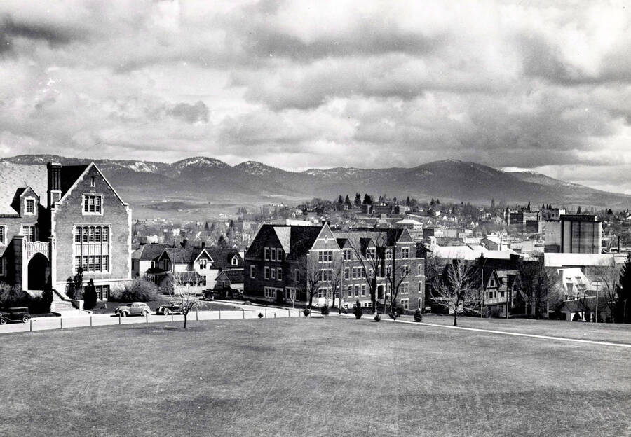 Infirmary, University of Idaho and campuses scene. [74-17]
