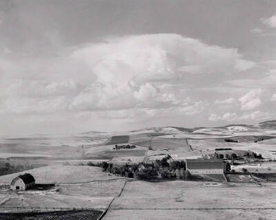 1940 panoramic photograph of University farms. Donor: Publications Dept.
