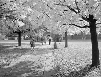 1945 photograph of Administration Building.