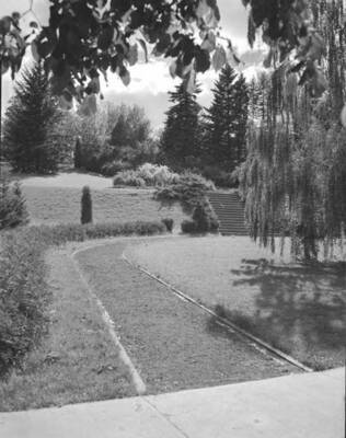 July 1, 1948 photograph of the Memorial Steps.