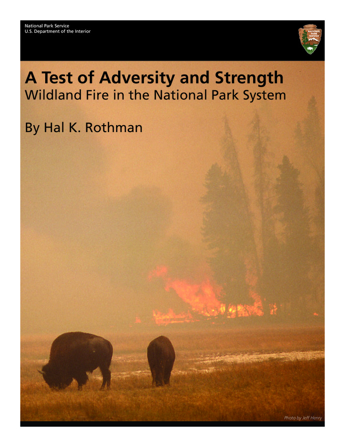 A report on the role of fire in the National Parks Systems divided into two parts. The first focuses on the early era of the National Parks when the policy was to supress and put out all fires. The second half of the report focuses on how fire has been reintroduced into the Park System, both policy-wise and legislatively, as well as practically.