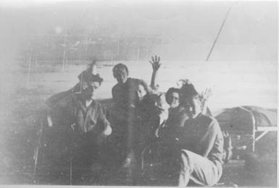 Group picture, bunkhouse, Camp Smith Ferry, 1939