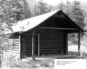 item thumbnail for Snyder Ranger Station