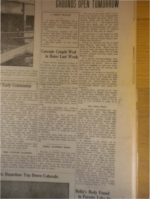 Preview of a boxing event held at the Cascade fairgrounds.