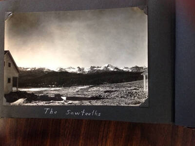 View of the Sawtooths from Redfish Lake