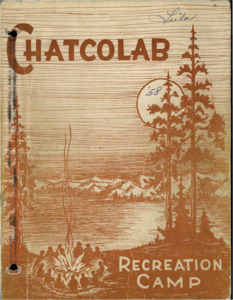 Camp Packet for Chatcolab Northwest Leadership lab that contains program planning, activities, stories, and menus/recipes. Only bound materials have been scanned; this digital collection does not contain any associated ephemera from the donors notebook.