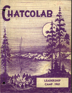 Camp Packet for Chatcolab Northwest Leadership lab that contains program planning, activities, stories, and menus/recipes. Only bound materials have been scanned; this digital collection does not contain any associated ephemera from the donors notebook.