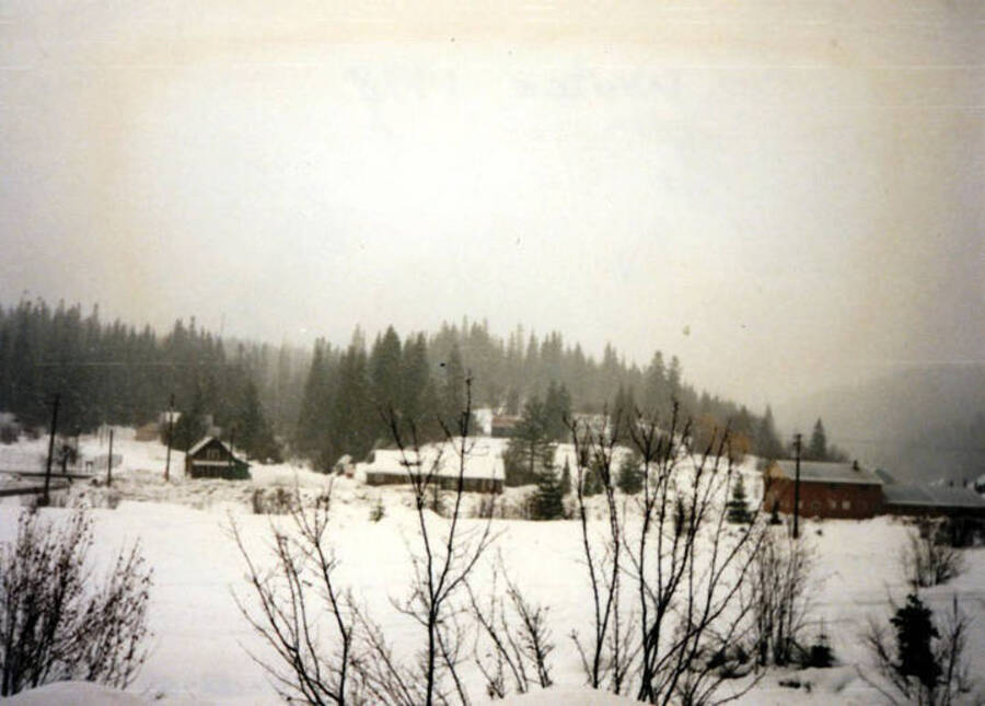Winter scene. Headquarters, Idaho.