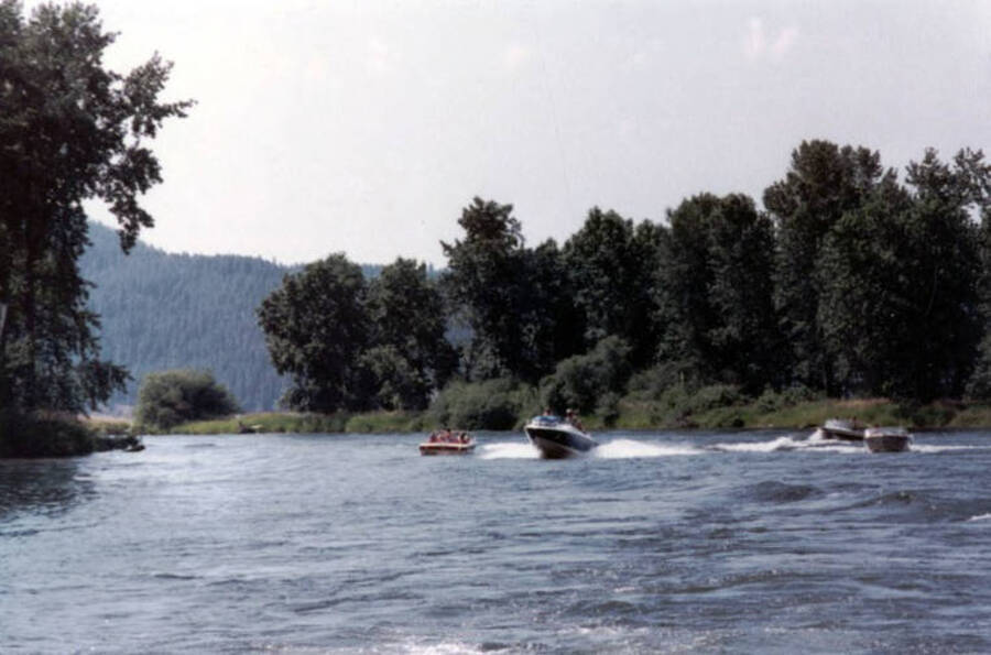 Speedboats on St. Joe River