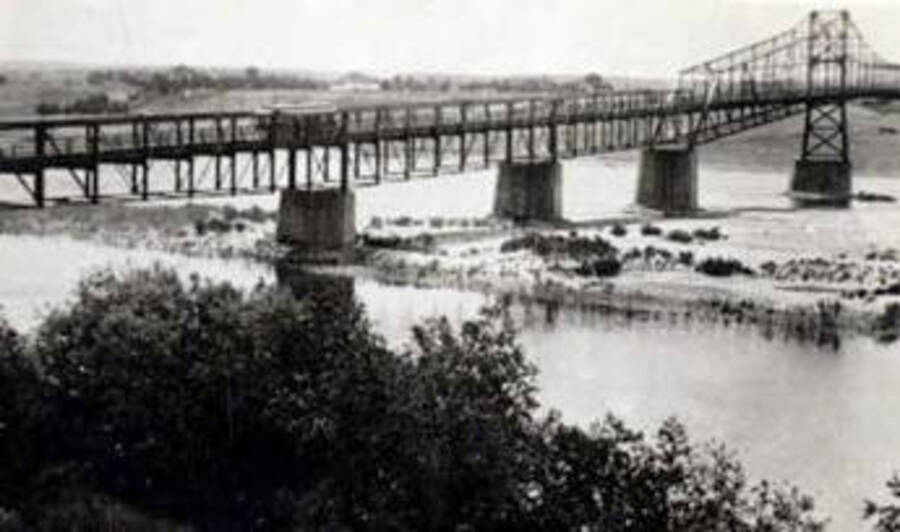 Lewiston-Clarkston Bridge over the Snake River.