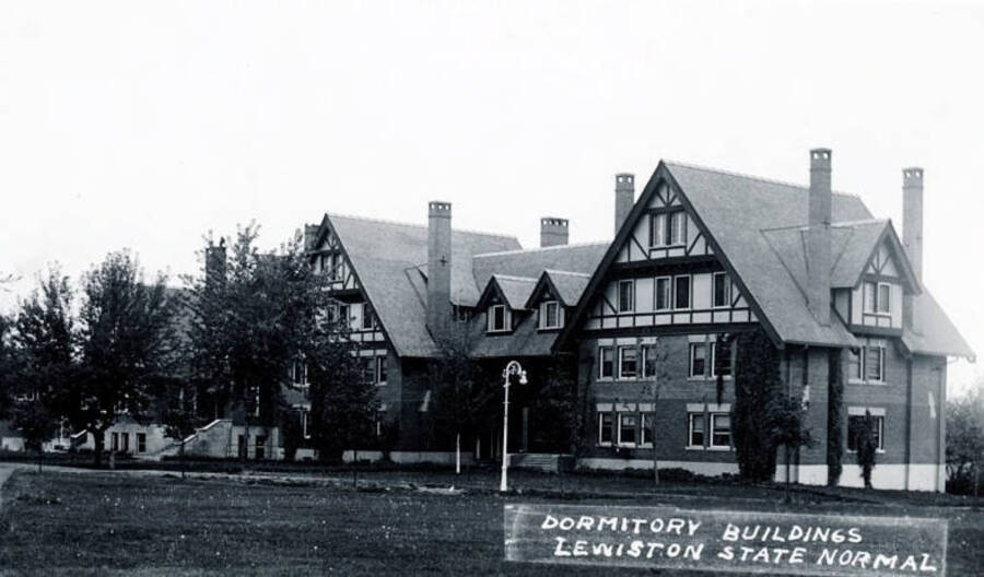 Dormitory buildings. Lewiston State Normal School. Lewiston, Idaho.