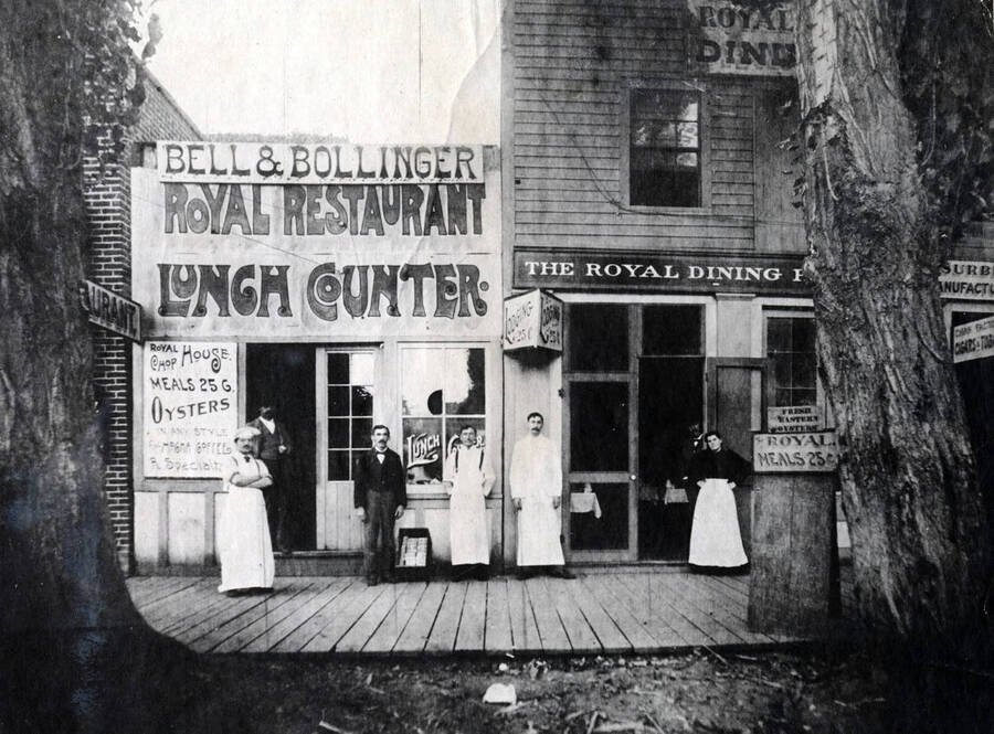 Bell & Bollinger Royal Restaurant. Lewiston, Idaho.