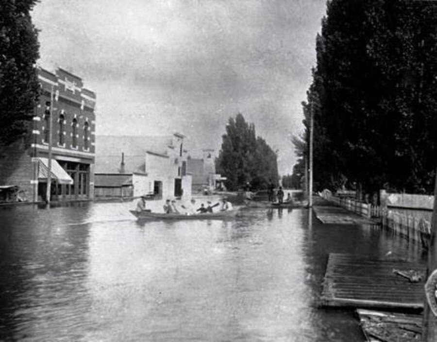 Flood. Lewiston, Idaho.