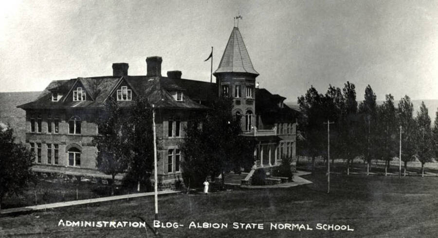 Albion State Normal School. Old Administration Building. Albion, Idaho.