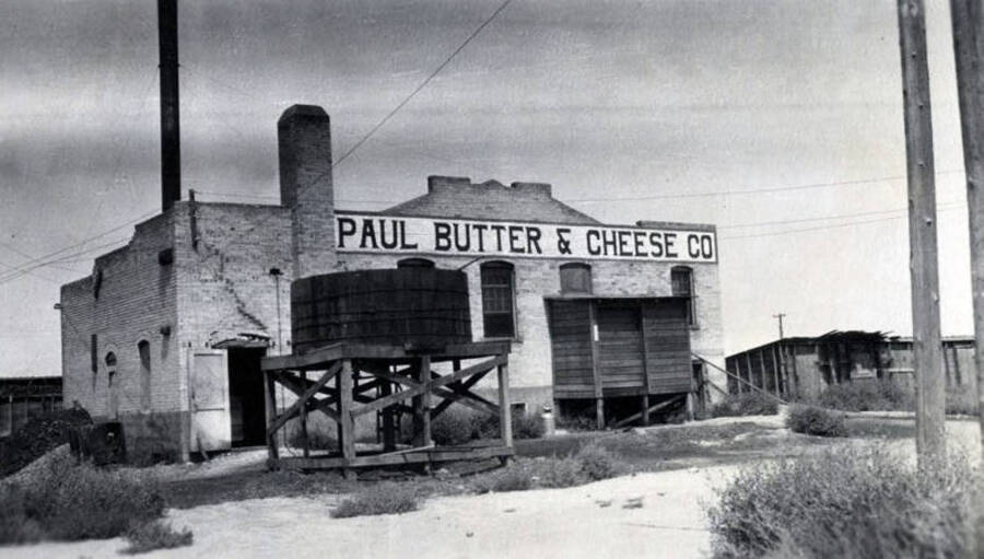 Paul Butter and Cheese Co. Paul, Idaho.