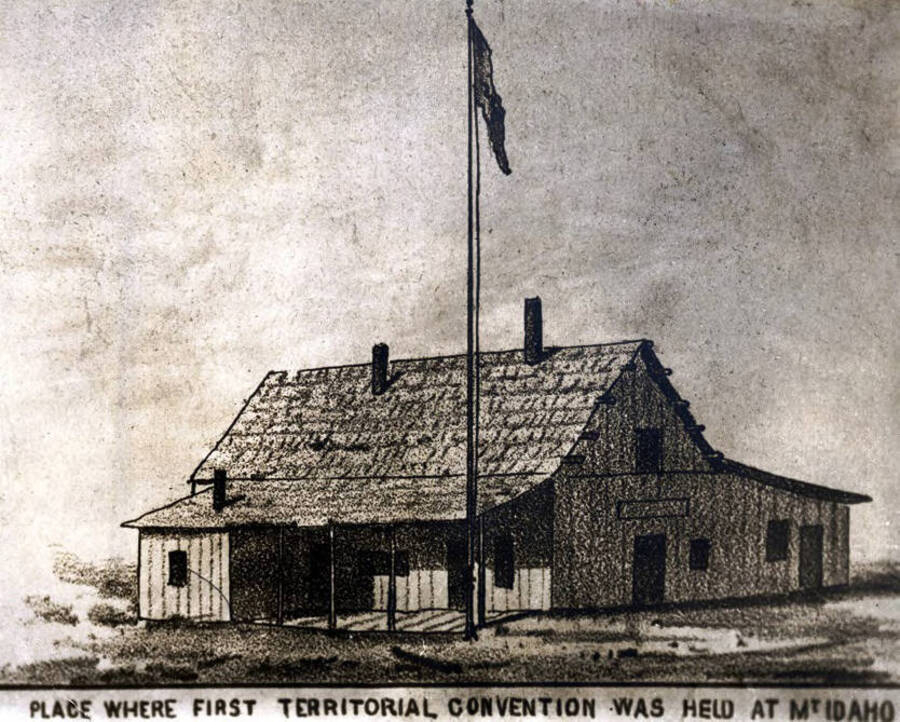 First Republican convention in Idaho held at hotel in 1863