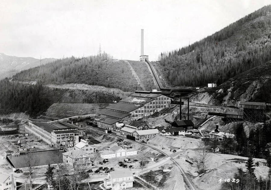 Tainton Electrolytic Zinc Plant. Sullivan Mining Company. Kellogg, Idaho.