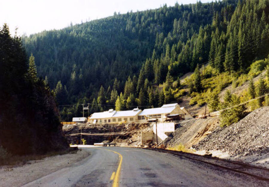 Operating mine in Burke Canyon. Idaho.
