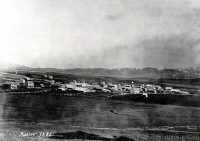 Panoramic view of Moscow, Idaho
