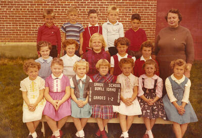 Bovill's first and second grade students.