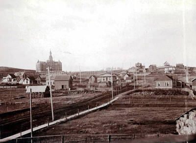 Visible: U of I Administration Building