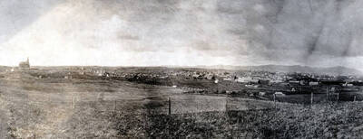 Panoramic view of Moscow, Idaho. Taken southeast of new Administration building