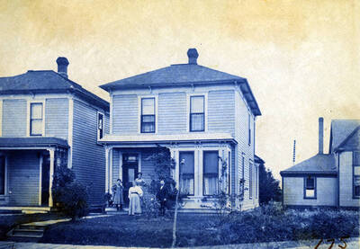 Unidentified houses. Moscow, Idaho.