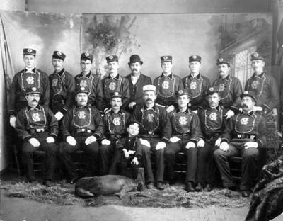 Group picture of Moscow Fire Department.