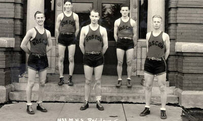 Caption reads: '1933 M.H.S. Regulars'