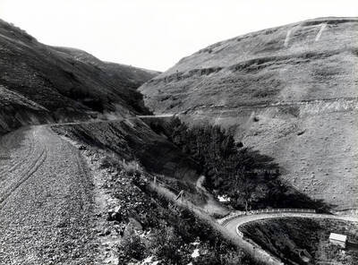 Highway 95 on the Lewiston Hill.