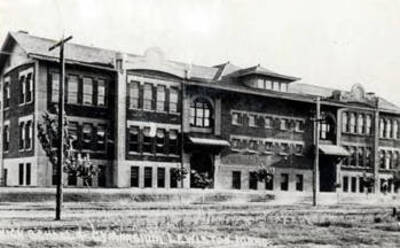 High school gymnasium. Lewiston, Idaho.