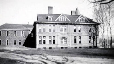 Albion State Normal School. West side of old Administration Building. Albion, Idaho.