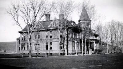 Albion State Normal School. Old Administration Building. Albion, Idaho.