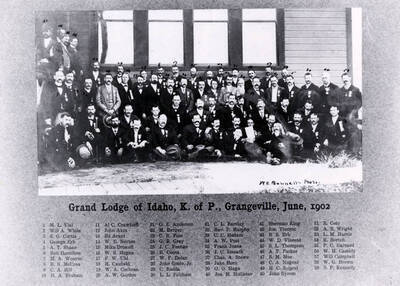 Individuals identified on print