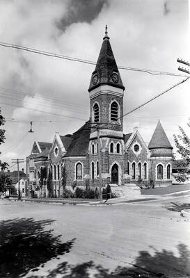 Methodist Church, 3rd and Adams Street. Moscow, Idaho.
