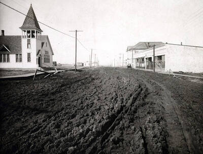 West end of Main Street. Grangeville, Idaho.
