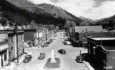 Business section. Mullan, Idaho.