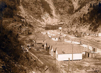 Black Bear, Idaho. Standard Sorting Plant in background.