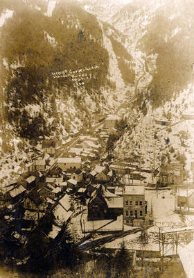 Gorges Gulch. Burke, Idaho.