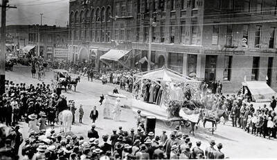 4th of July parade on Main Street. Moscow, Idaho.