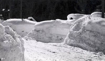 Powerhouse covered by snow. Burke, Idaho.