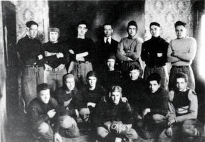 Orofino High School football team. Orofino, Idaho.