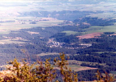 Taken from 'Picnic Point' east of Moscow Mountain, above Tamarack Ski area.
