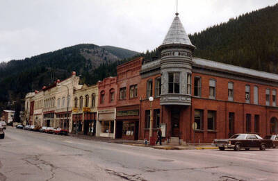 Street scene. Wallace, Idaho.