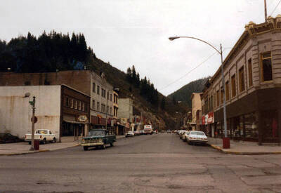 Street scene. Wallace, Idaho.
