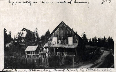 Was known as Shoshone County, Washington Territory. Original of print from James E. Babb of Lewiston, Idaho